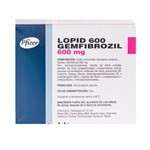 Pfizer Lopid Gemfibrozil 600 Mg x 30 Comp #2