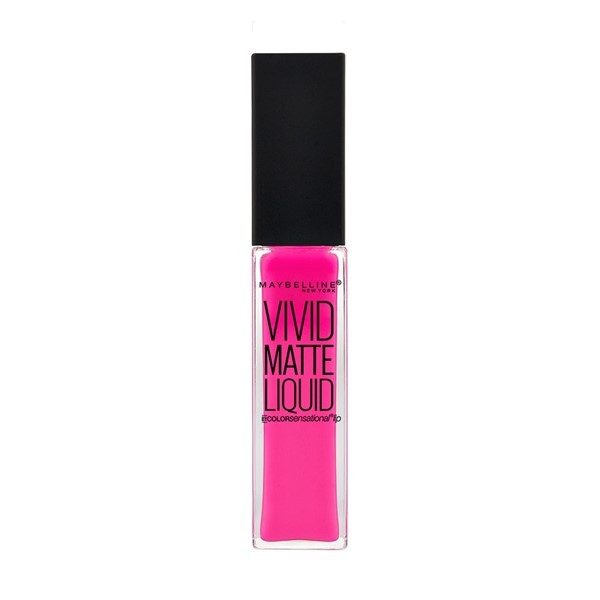 Maybelline Labial Liquido Color Sensational Vivid Matte Liquid | 20 Electric Pink #1