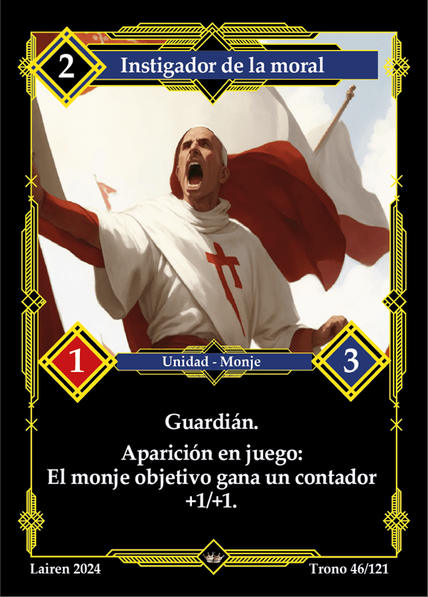 046 Instigador De La Moral 1ra Edicion - Coste 2 #1