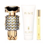 Rabanne Fame Edp Refillable 80 ml + Body Lotion + Minitalla #1