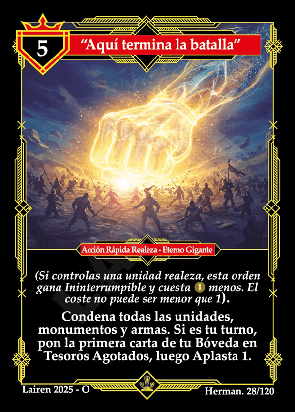 028 Aqui Termina La Batalla - Coste 5
