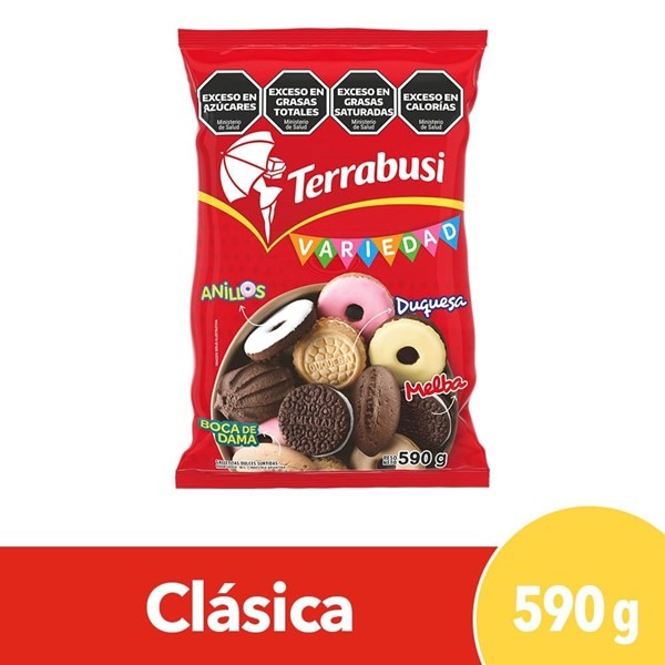 Galletitas Dulces Variedad De Terrabusi Nuevo Mix 590 G #1