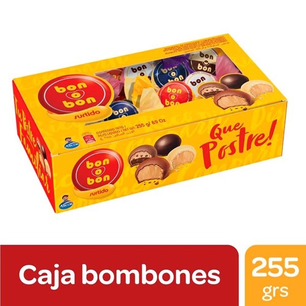 Bombones Bon O Bon Surtidos 255 Gr