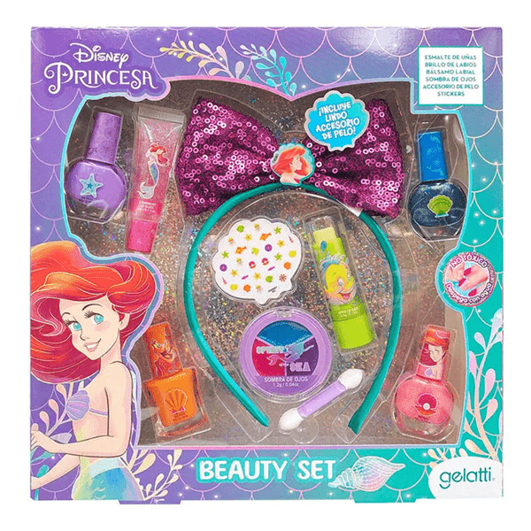 Disney Ariel 4 Esmalte Gloss L Balm Sombra Cintillo Gelatti #1