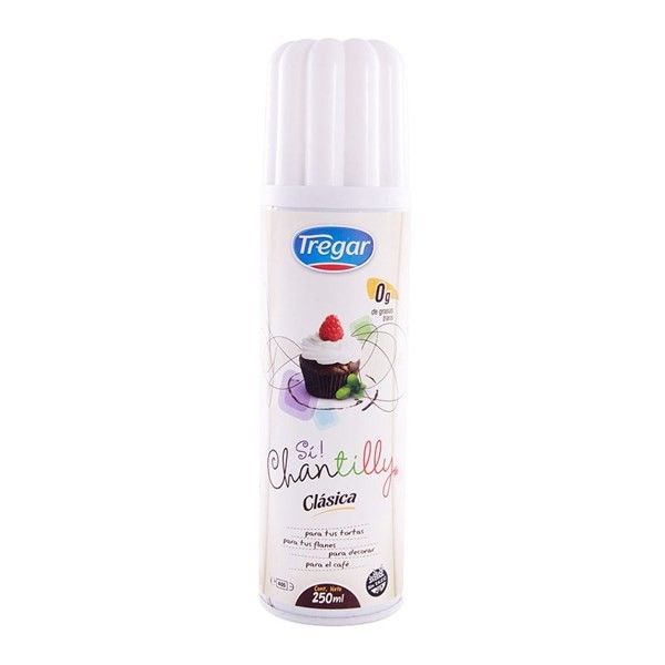 Tregar Crema Chantilly Tragar Clásica Aerosol 250 ml #1