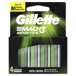 Gillette Cartuchos Para Afeitar 3 mach Sensitive (4 Unidades) #11