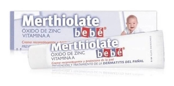 Merthiolate Crema Reconstituyente Y Protectora Para Bebé 40 gr alt