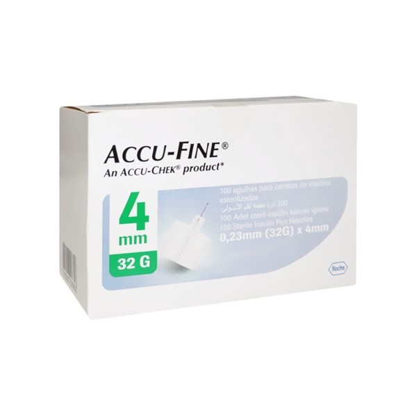 Accu Chek Accu-Fine Aguja Para Lapicera de 32 g x 4 mm alt