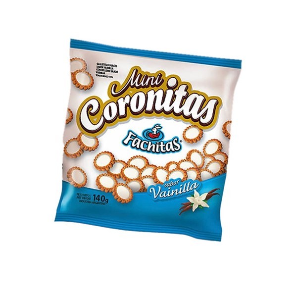 Mini Coronitas Fachitas Vainilla 140 g #1