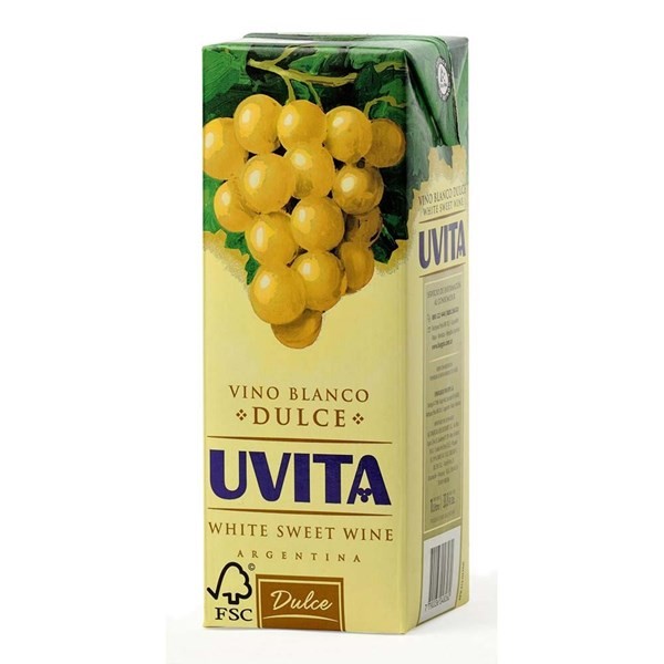 Vino Blanco Dulce Uvita 1 Lt #1