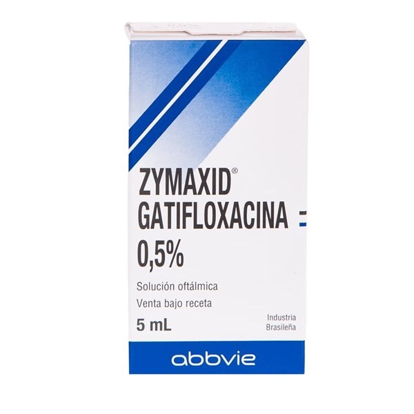 Abbvie Zymaxid Gatifloxacina Frasco Gotero x 5 ml
