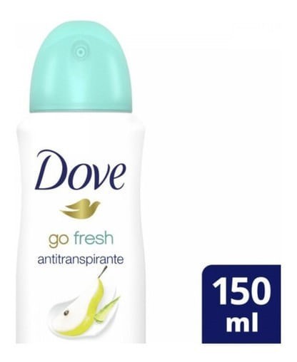 Desodorante Antitranspirante Dove Go Fresh Pera Y Aloe Vera en Aerosol x 150 ml #1