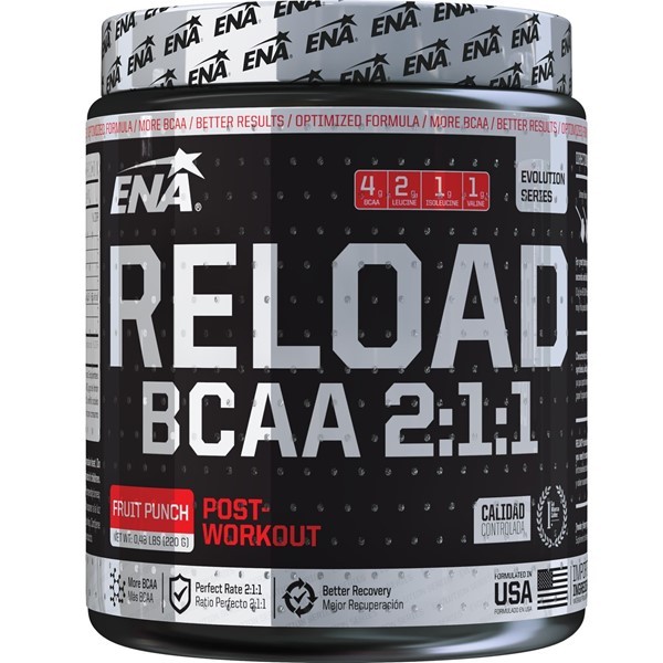 Ena Suplemento Deportivo Reload Polvo 220 gr