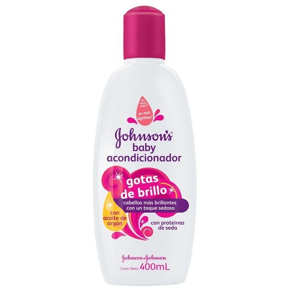Acondicionador Johnsons Baby Gotas de Brillo x 400 ml