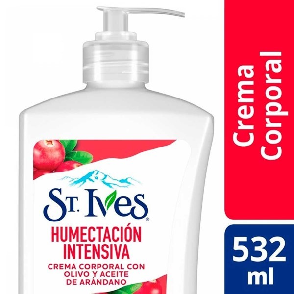 St Ives Crema Corporal Humectacion Intensiva 532 Ml