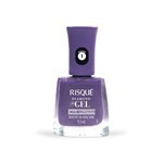 Risque Esmalte de Uñas en Gel Diamond Noches Iluminadas Rooftop en Nueva York #1