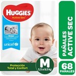 Pañales Huggies Active Sec Xpad m #1