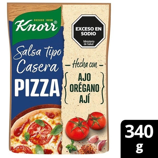 Salsa Pizza Casera Knorr 340 Gr. #1