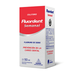 Fluordent Crema Dental Semanal Colutorio 50 ml #1