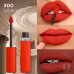 Labial Líquido Infaillible Matte Resistance Tono 300 Sun Bathing #3