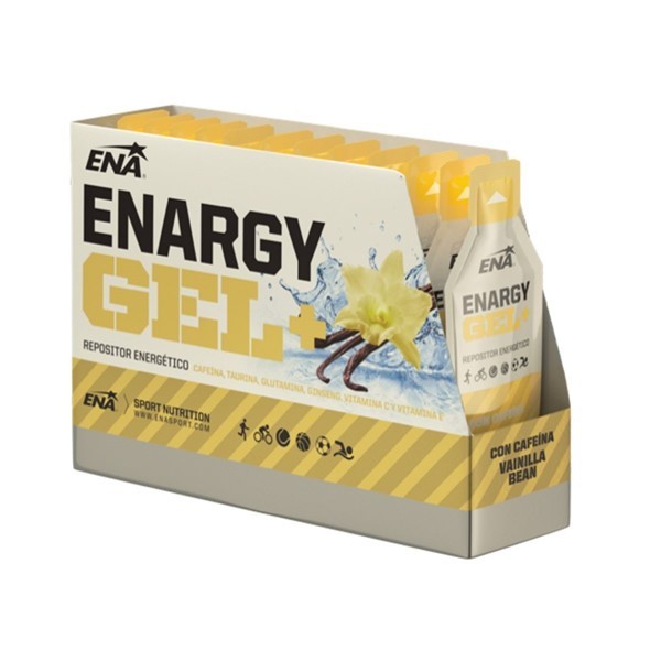 Enargy Gel Sabor a Vainilla Bean Por 12 Unidades