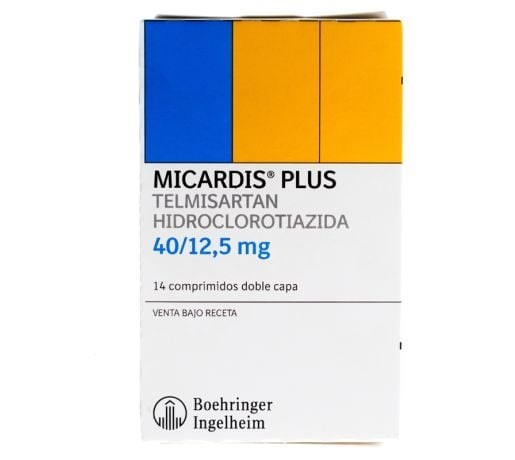 Micardis Plus 40/12.5 mg | 14 comprimidos doble capa | Telmisartan + Hidroclorotiazida #1