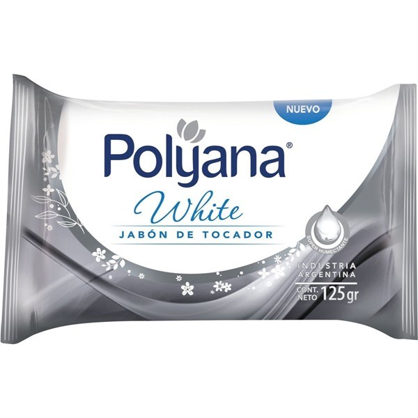 Polyana Jabon White 125 gr #1