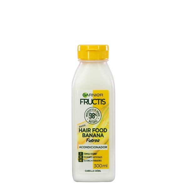 Fructis Acondicionador Hair Food Banana 300 ml alt