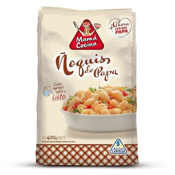Mama Cocina Premezcla Para Ñoquis Mamá Cocina Papas 400 Gr #1