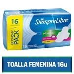 Siempre Libre Toallitas Femeninas Normal Con Alas #1