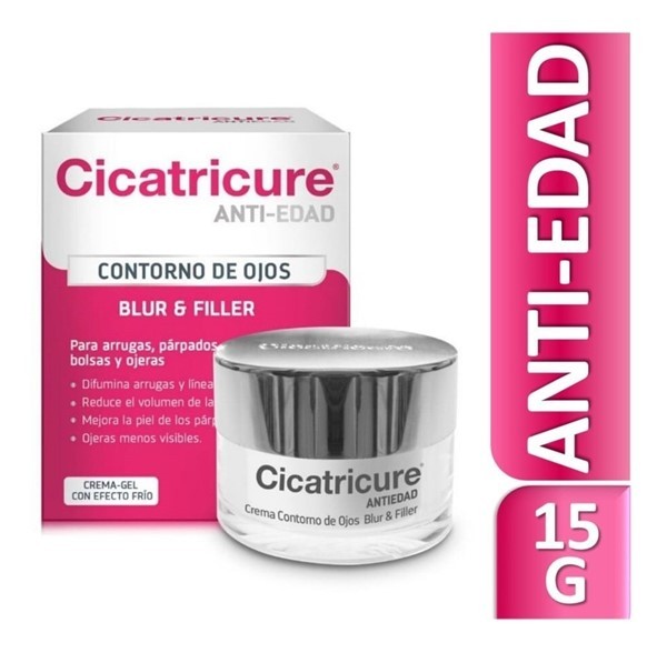 Cicatricure Estuche Crema Antiedad Contorno Ojos Blur&Filler 15 gr alt