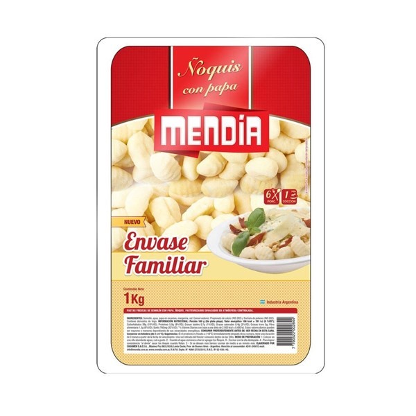 Ñoquis De Papa Mendia 1 Kg. #1