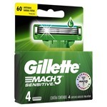 Gillette Cartuchos Para Afeitar 3 mach Sensitive (4 Unidades) #5