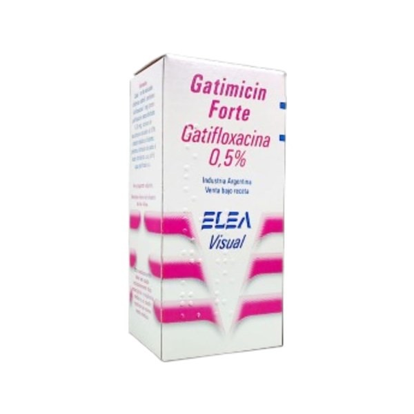 Elea Gatimicin Forte Gatifloxacina 0,5% Solución Oftálmica x 5 ml Tipo de Receta Opcional #1