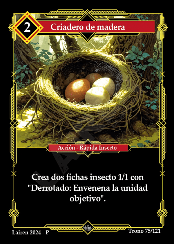 075 Criadero De Madera - Coste 2