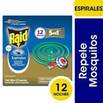 Raid Insecticida Repele Mosquitos en Espiral 12Un #1