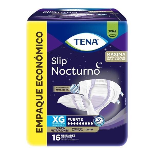 Tena Slip Nocturno Xg (16 Unidades) #1
