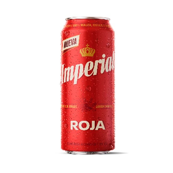 Cerveza Roja Imperial Lata 473 cc. #1