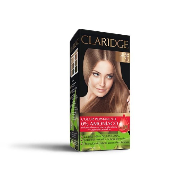Kit de Coloración Permanente en Crema Claridge 0% Amoniaco #1