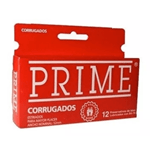 Preservativos PRIME Corrugados Rojos | 12 unidades #1