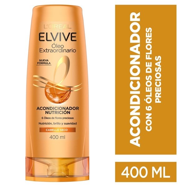 Elvive Acondicionador Oleo Extraordinario Nutricion Universal 400 Ml alt