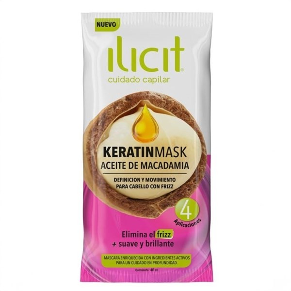 Mascarilla Capilar Ilicit Keratin Mask Macadamia | 40 Ml #1