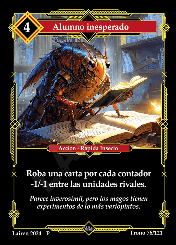 076 Alumno Inesperado - Coste 4