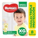 Huggies Pañales Triple Protección Pack XG (8 Unidades)  #3