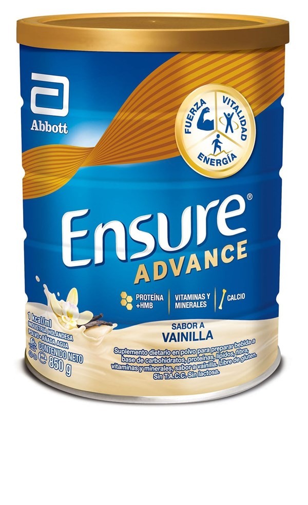 Suplemento Nutricional Ensure Advance en Polvo Sabor a Vainilla x 850 g #1
