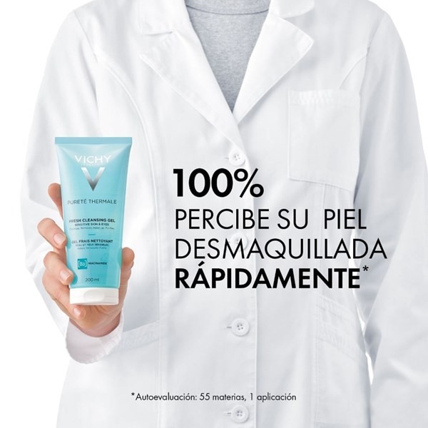 Vichy Pureté Thermale Gel Fresco Limpiador 200 ml alt