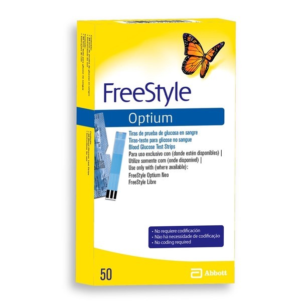 Freestyle Tiras Reactivas Optium (50 Unidades) alt