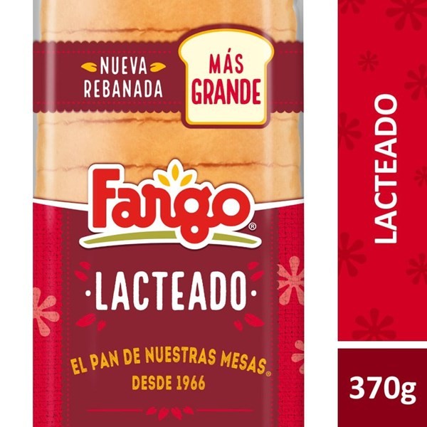 Pan Lacteado X 370 Gr Fargo #1