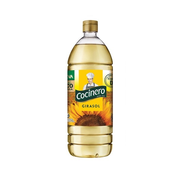 Aceite De Girasol Cocinero Ecobotella 900 Cc. #1