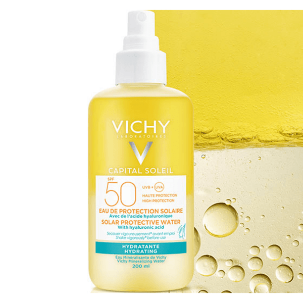 Agua Protectora Hidratante Vichy Capital Soleil FPS 50 200ml alt